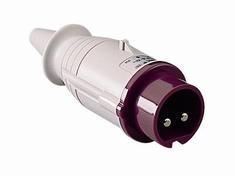 Kontaktstop CEE 2P/16A/24V IP44 - paars